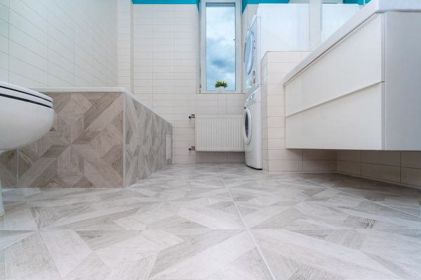 Bathroom Floor Remodeling in Monroe