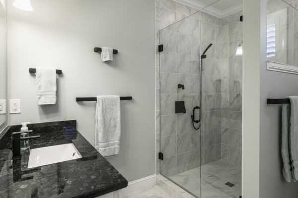 Granite Shower Installation in Monroe