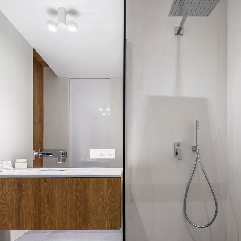 Clean and Modern Shower